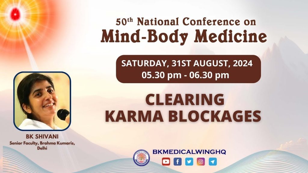 LIVE BK Shivani : 50th MBM Conference- Medical Wing 30th Aug to 01st sept.2024